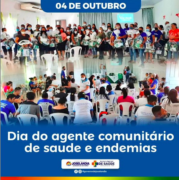 Dia do agente comunitário de saúde e endemias